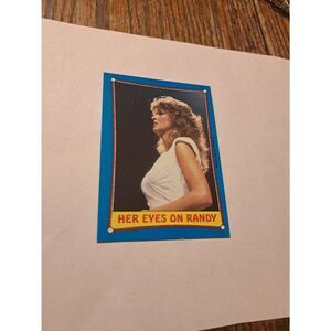 Vintage 1987 WWF Macho Man Randy Savage Elizabeth Sticker Puzzle Trading Card 4